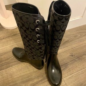 Coach Rain Boots
